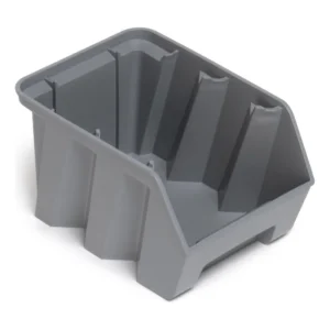 ארקלית פלסטיק FAMI Picking Box Air FPB0002R051LQ בצבע אפור – קופסת אחסון תעשייתית עם תחתית מחוזקת, גודל 2